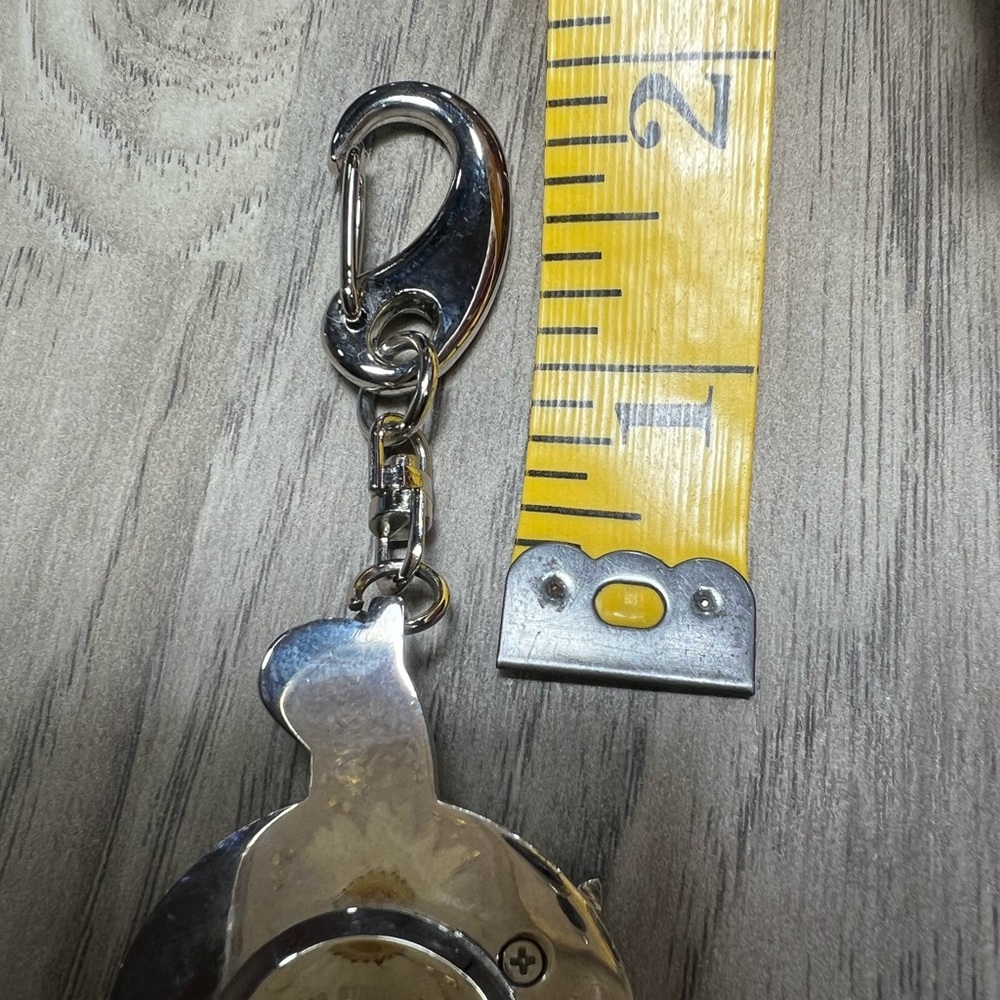 JAS Black Cat Watch Keychain View 6